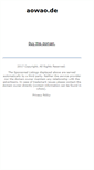 Mobile Screenshot of aowao.de
